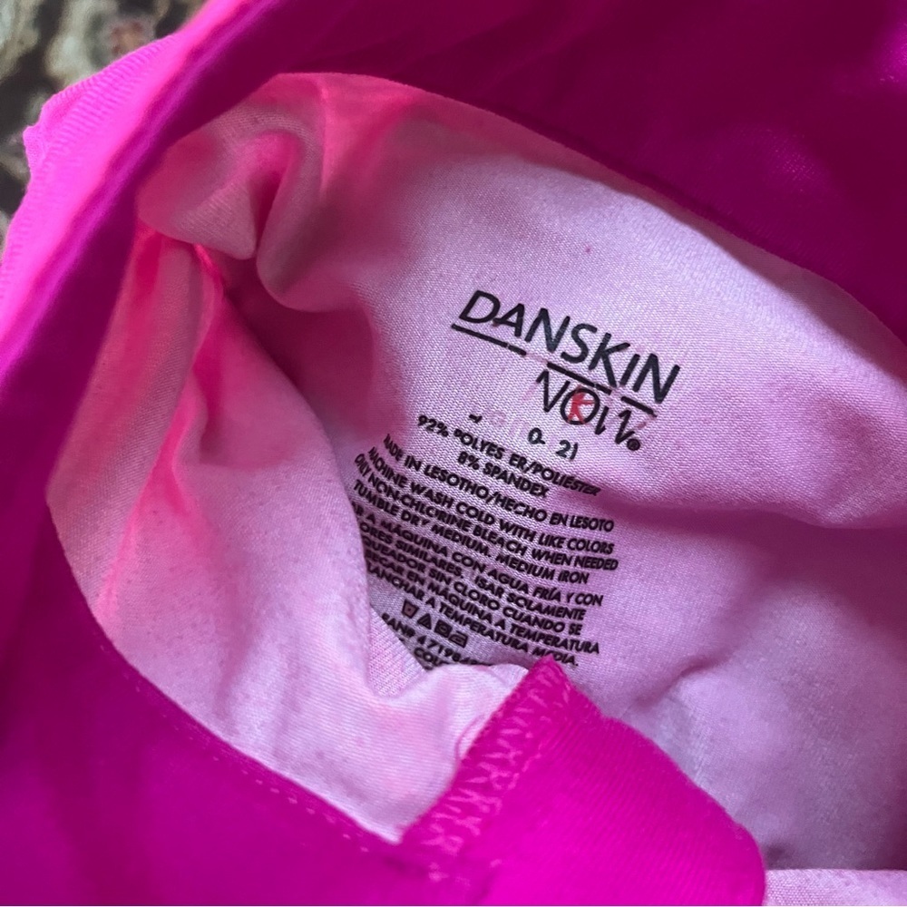 Danskin Old Navy Lot 4 Pink Athletic Tops Girls Youth Large Long Sleeve Shirts - Picture 8 of 9